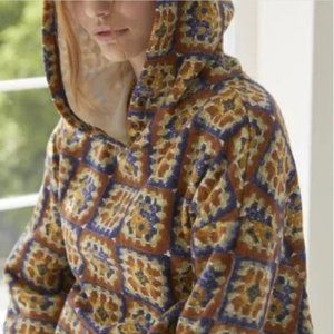 Out from Under by Urban Outfitters Kacy Oversized Hoodie Sweatshirt Size XS